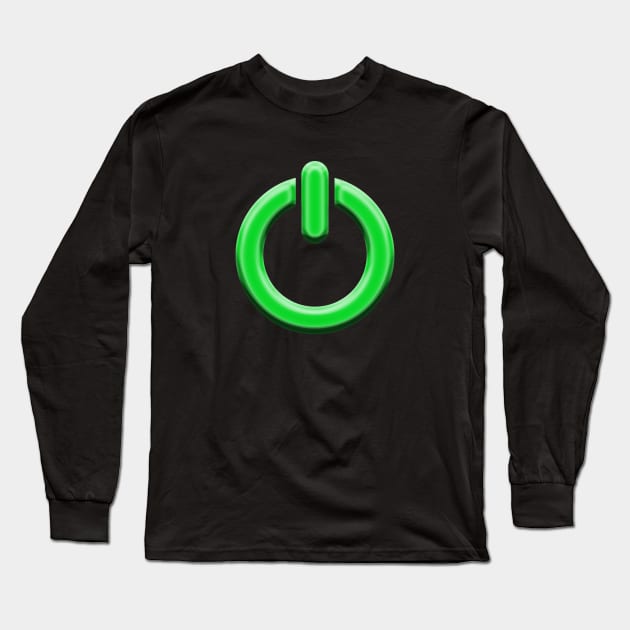 switched on Long Sleeve T-Shirt by bluehair